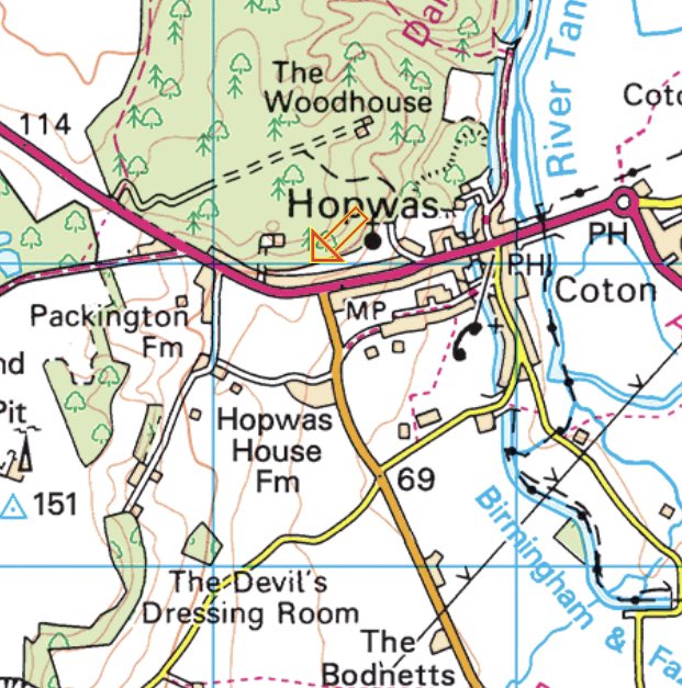 cookster101's tweet image. 697. Hopwas, Staffs. Not a repository for discarded brewing ingredients but simply means ‘marshy valley’ in Old English. Love the fact there’s an area called ‘The Devil’s Dressing Room’ here. Guy Newman Smith, author, was from here. #hopwas #oddlynamedvillages