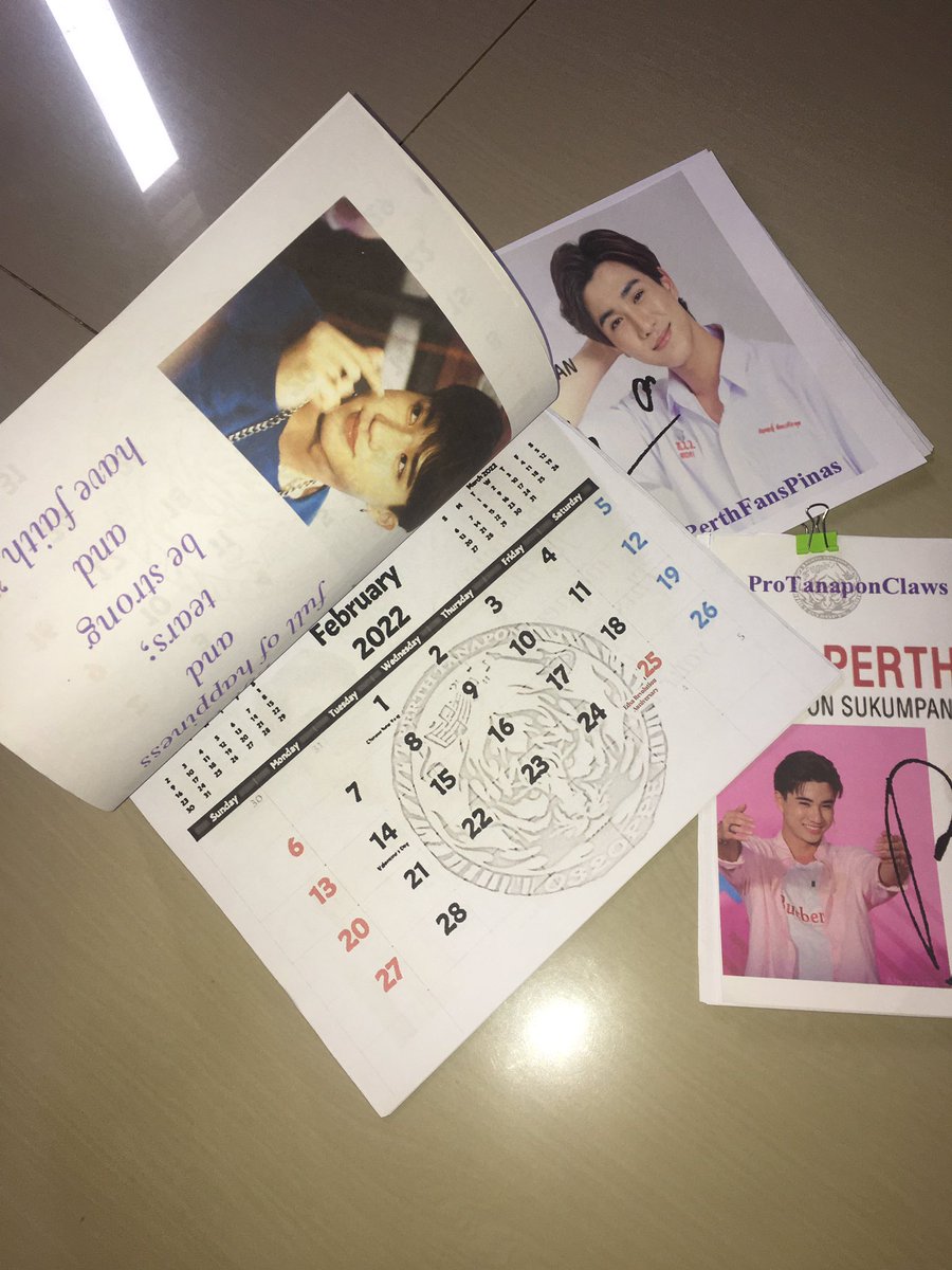 protanapon's tweet photo. How creative #perthtanapon fans from philippines...
Coming soon to Protanapon/Djmjam supporters..
#personalizedgifts From us ...
Thanks .
   "2022 Calendar"
Stay Tune to @perthppe lucky philippine fans who can have it from us...
🐯🐯🐯🐯🐯🐯 https://t.co/DPpl63Vzwb