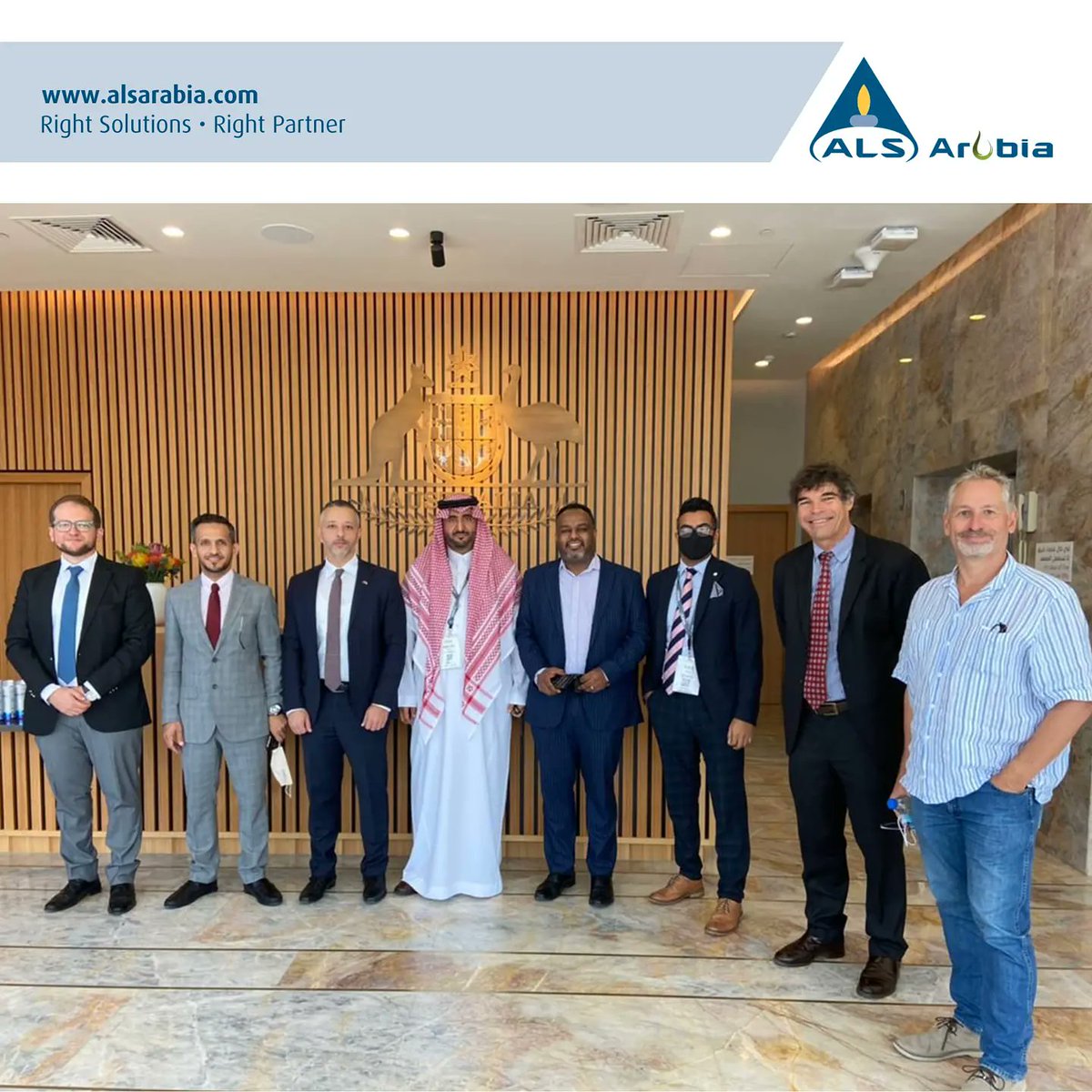ALS_Arabia's tweet photo. ALS Arabia representative visiting the EXPO 2021 in Dubai with fellow members of Australian companies from Saudi Arabia. 

#Dubai #expo2020 #dubaiexpo2020 #saudiarabia #australianpavilion #chilepavillion https://t.co/fsIFebbk6n