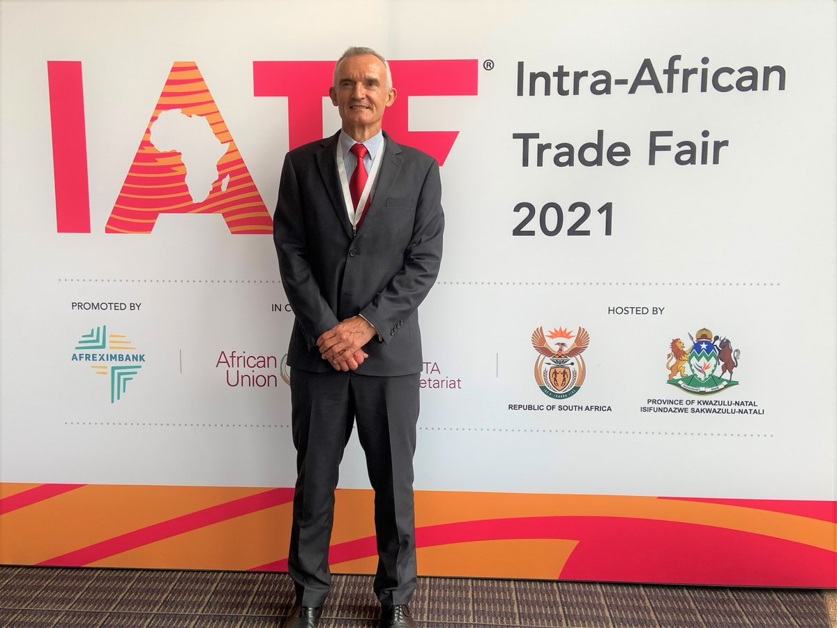 SappiSouthernA's tweet photo. Sharing valuable lessons on unlocking Africa’s agricultural potential at #IATF2021, through research, collaboration, training and fixing infrastructure. SappiSA CEO Alex Thiel highlighted how #SappiAnswersWithAction and how #TreesFightClimateChange in the forestry value chain. https://t.co/deIblIh4ak
