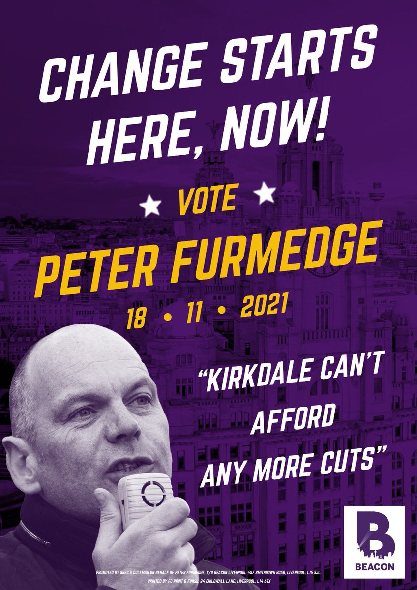 danielnicolson's tweet photo. I don’t live in Kirkdale but if I did I’d voting for @PFurmo today in the council by-election.

Whenever I’ve seen him over the years he’s always been amongst the most reasoned, passionate, fair and smartest in the room. He’ll no doubt be the same and more in the council chamber. https://t.co/B2Etzdlrvv