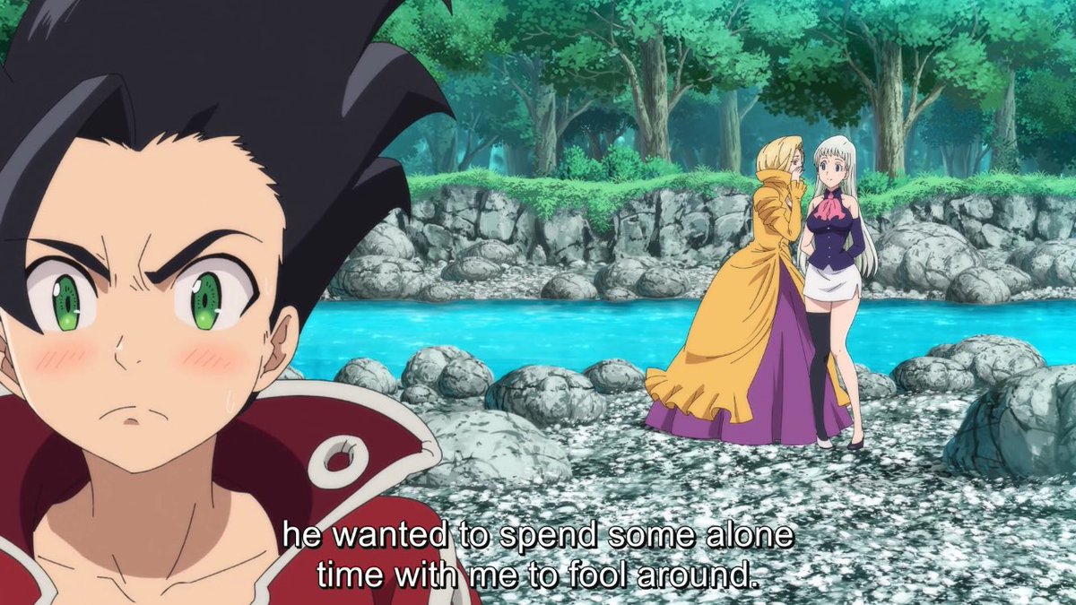 YukikoYukimura's tweet photo. Zeldris blushing everytime him and gelda do anything romantic is literally the cutest thing ever. He’s such a precious bean 

#NanatsuNoTaizai #七つの大罪 #SevenDeadlySins #CursedByLight #ThankYouNakaba https://t.co/BCS5G0YxJh