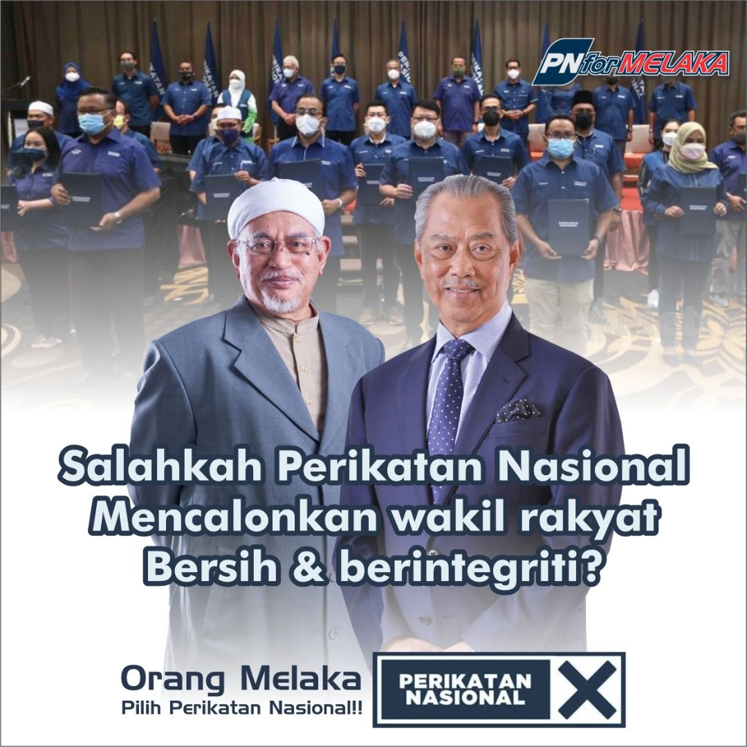 PNForMelaka's tweet photo. Letak Calon Yang Bersih Dan Berintegriti Pun Salah?
Bila pemimpin bermasalah, korang kutuk.  Dikata tak ada calon lain, bila letak calon terbaik dan berintegriti pun salah juga. 
Rakyat Melaka dh pandai memilih, PN dah terbukti kerajaan terbaik. 

#MelakapilihPN
#UndiPN https://t.co/1O7rUhubpv