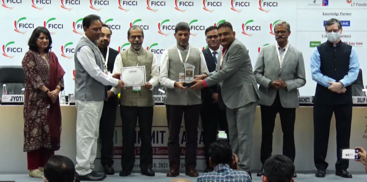 LtdSeedworks's tweet photo. Happy to announce that SeedWorks participated in FICCI Sustainable Agriculture Awards in the category: Innovative, Product/Technology/Services Promoting Sustainable Agriculture Development (Mid Corporates) and secured the first position
#SeedWorks #seedthatworks #proudlyseedworks https://t.co/8BdBrVypIK