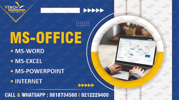 vtechacademy's tweet photo. यह कोर्स आपको अपने computer system (Ms Office) और internet का उपयोग सुरक्षित और प्रभावी तरीके से करने के लिए मार्गदर्शन करता है।
अधिक जानकारी के लिए संपर्क करे:- https://t.co/cJDud1xxRo
#computerbasics #MSOffice #msofficetraining #msofficecourse #exceltips #PowerPoint https://t.co/UcojesOaCs