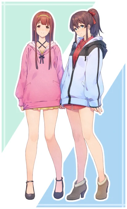 らくがき美奈子と琴葉。
みなことは!! 