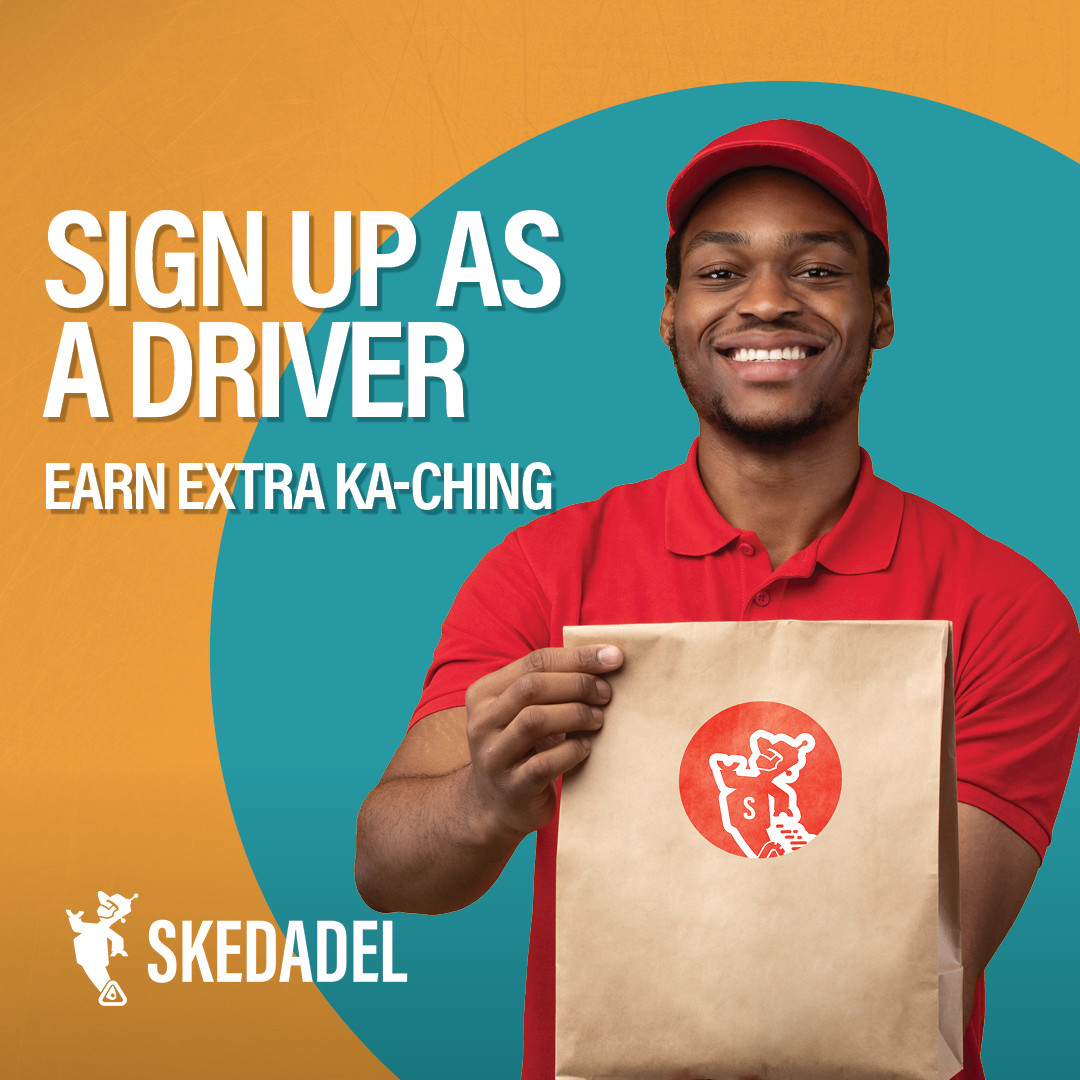 Skedadel2's tweet photo. Are you ready to make your own ka-ching 😉

⌚ Get flexi hours 
😎 Be your own boss 

Bozza up and earn with the Skedadel food delivery app 🛵 > https://t.co/8QiBJruYu6 https://t.co/5gL3t2jkVO