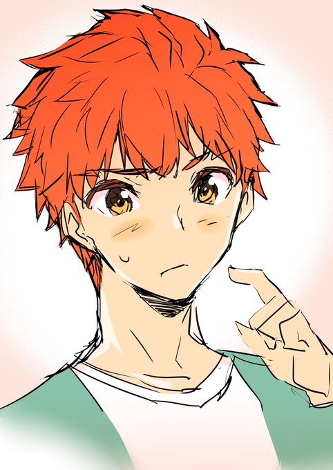 押すか押すまいか。1時間悩んでいるシロウ 