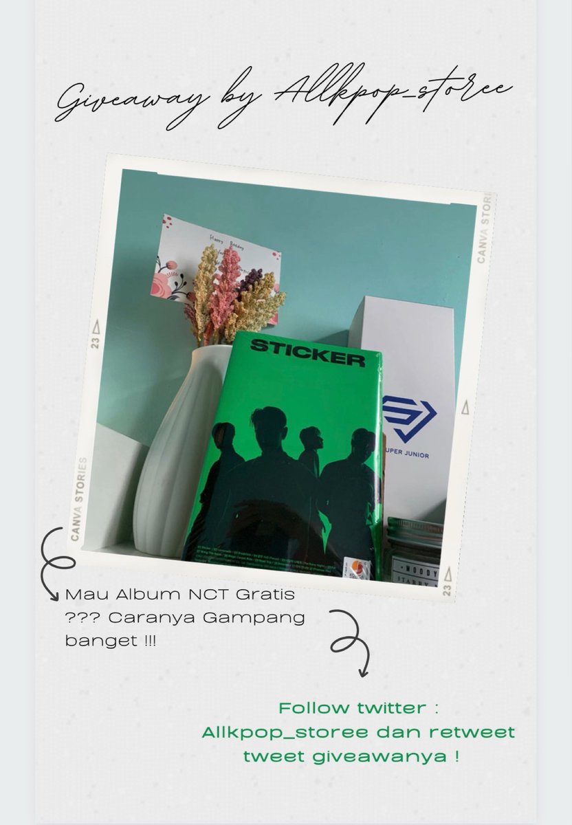 allkpop_storee's tweet photo. GIVEAWAY TIME 🥰

Syaratnya :
✅ Follow dan retweet

Ini gak cepet2n santai aja nanti kita umumkan di tanggal 30 november :) https://t.co/BFEiAGCXp3