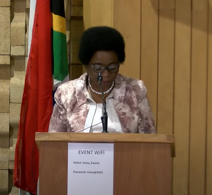 unisa's tweet photo. #AWLNSA Prof Meahabo Magano will deliver a welcome remark on behalf of the Principal and Vice-Chancellor, Prof Puleng LenkaBula from Unisa and Unisa Women’s Forum (UWF).
@UnisaRadio https://t.co/7o0ZUu3vrm