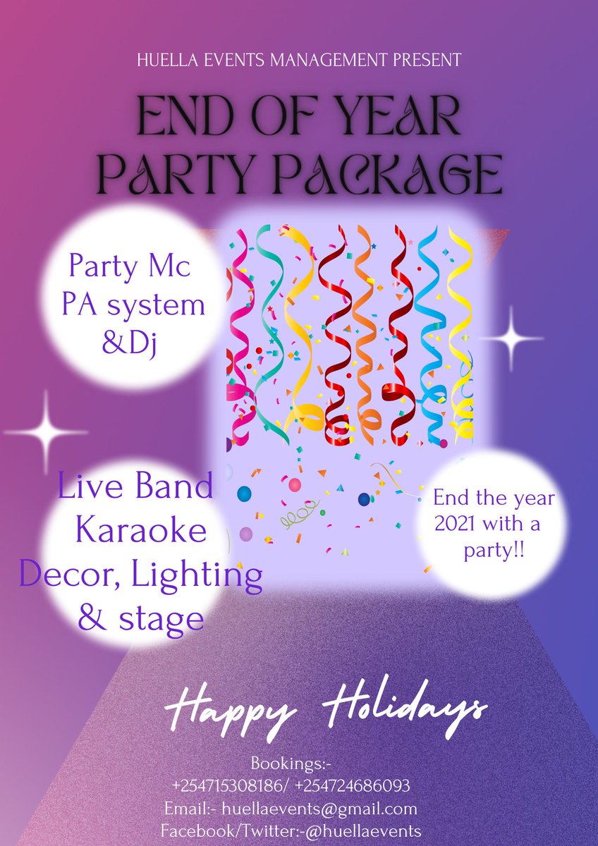 JikoneeB's tweet photo. Looking for a reliable party provider?? Well look no further @HuellaEvents will cover you in all your Party needs 🥳

Book with us and enjoy early discounts!!!

#staffparty #officeparty #holiday #LivePerformance #endofyearparty #retreat https://t.co/3PGOvTO0L4