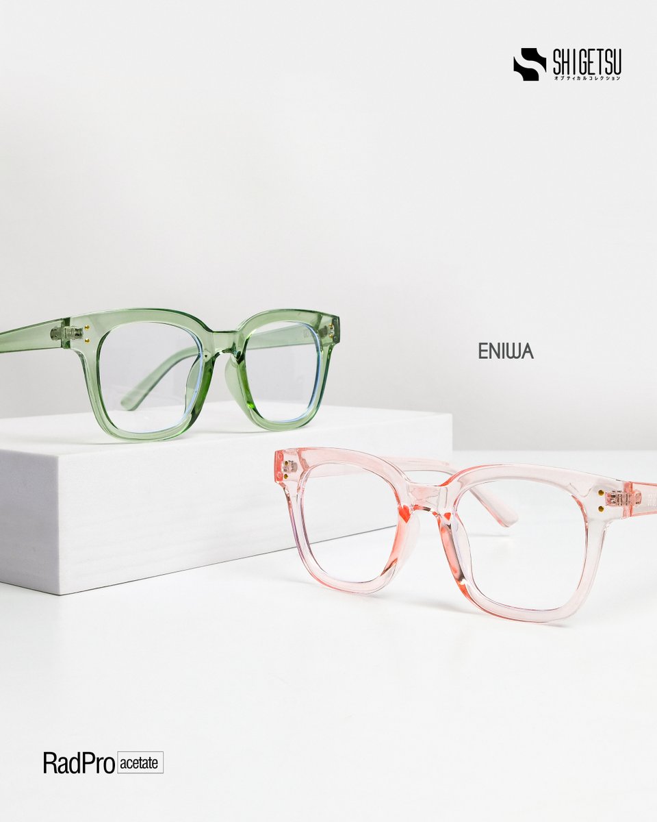 shigetsujp's tweet photo. Protect your eyes from harmful radiation coming from your digital screens with these cute-colored RadPro specs! 😉
👓ENIWA: https://t.co/2ip1TfL8gM
Check other designs here:
🛒 https://t.co/FIh1iNesWO
#Shigetsu #ShigetsuJP #RadPro #AntiRad #AntiRadiation #AntiBlueLight https://t.co/RSlXbuYxWo