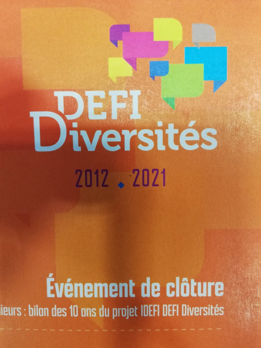 PhilippeLalle's tweet photo. Très beau programme pour l'événement de clôture de l' #IDEFI DEFI-Diversités porté par 4 établissements de @Univ_Toulouse (@IMTMinesAlbi @toulouseinp @INSAToulouse @ISAE_officiel) qui retrace bien le dynamisme de ce projet soutenu par @AgenceRecherche https://t.co/YjbHoNU2c3