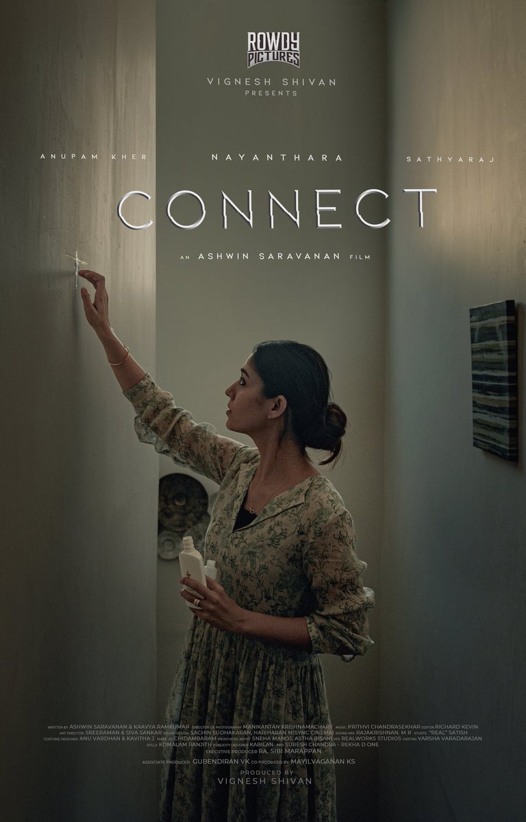 edison_awards's tweet photo. Lady SuperStar #Nayanthara 's next Horror thriller Flick #ConnectFirstLook
A @KomalamRanjith 's Click 📸 https://t.co/t5NoAzK8OF