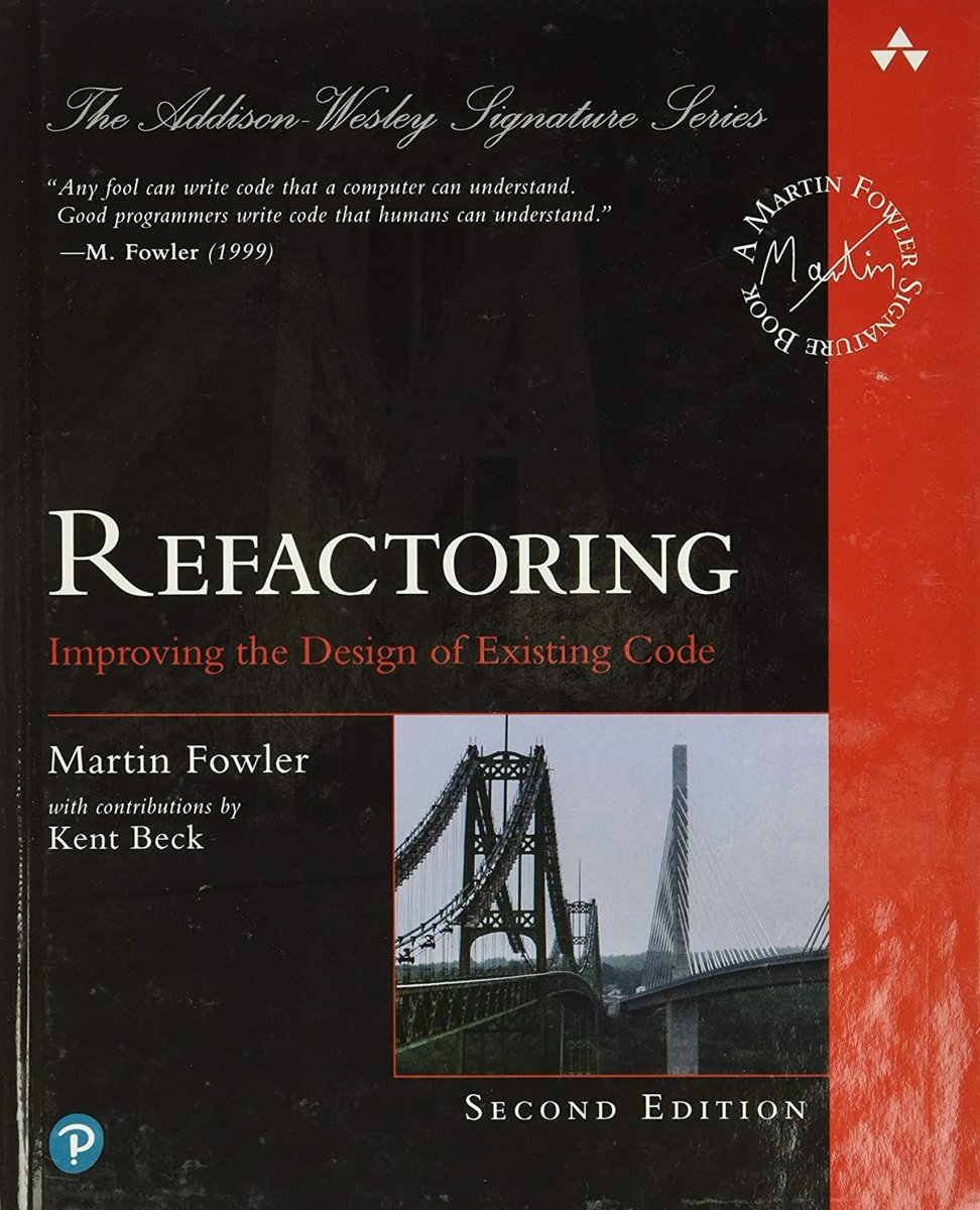 kev_bite's tweet photo. Looks like Amazon has offers on some of the good programming books
- The Pragmatic Programmer: https://t.co/AvR3VgQkVq
- Clean architecture: https://t.co/0W4172qEc9
- Refactoring: https://t.co/Lp2mrKErzd https://t.co/fytQgoz8SW