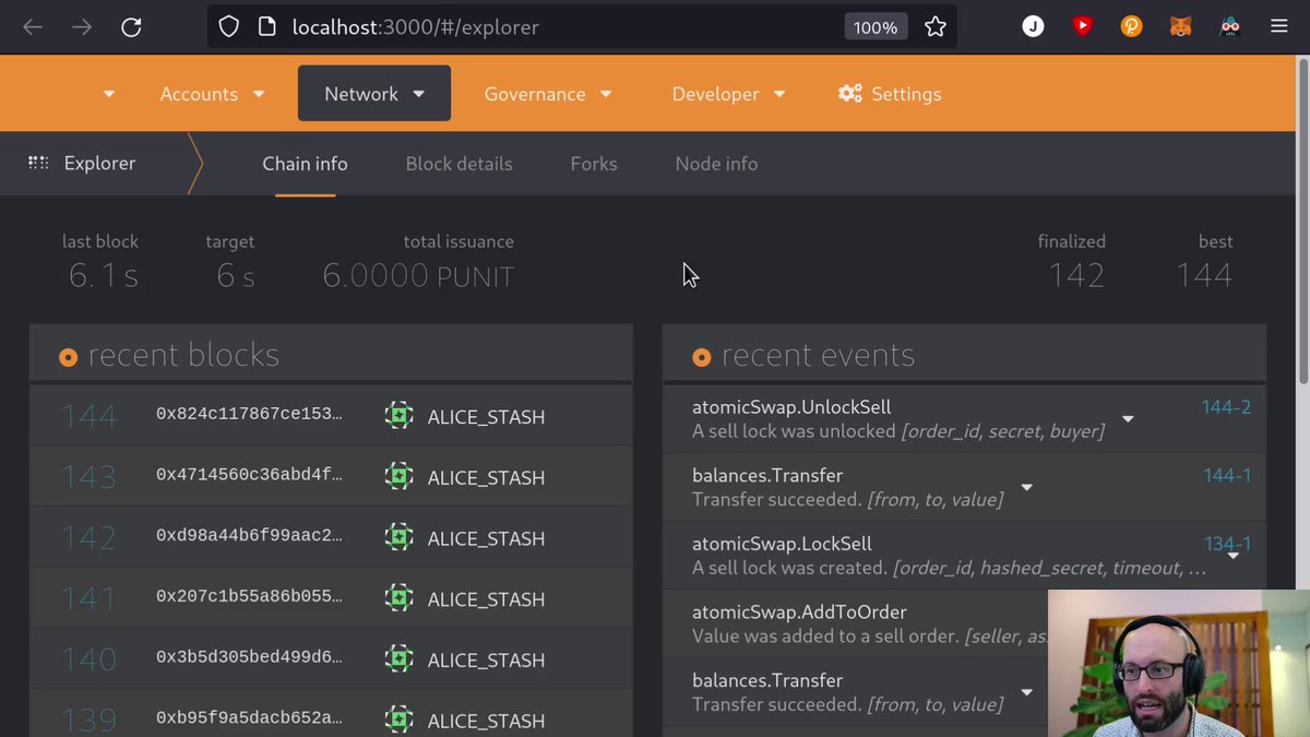 AcuityDEX's tweet photo. We're developing an Atomic Swap DEX that will support many EVM chains, such as @ethereum, @optimismPBC, @arbitrum, @MoonbeamNetwork, @avalancheavax; @Polkadot smart contract chains such as @kulupunetwork, @neatcoin, and Acuity.

Demo of an ETH/ACU trade: https://t.co/IxSl5K0chp https://t.co/yzD10sXr35