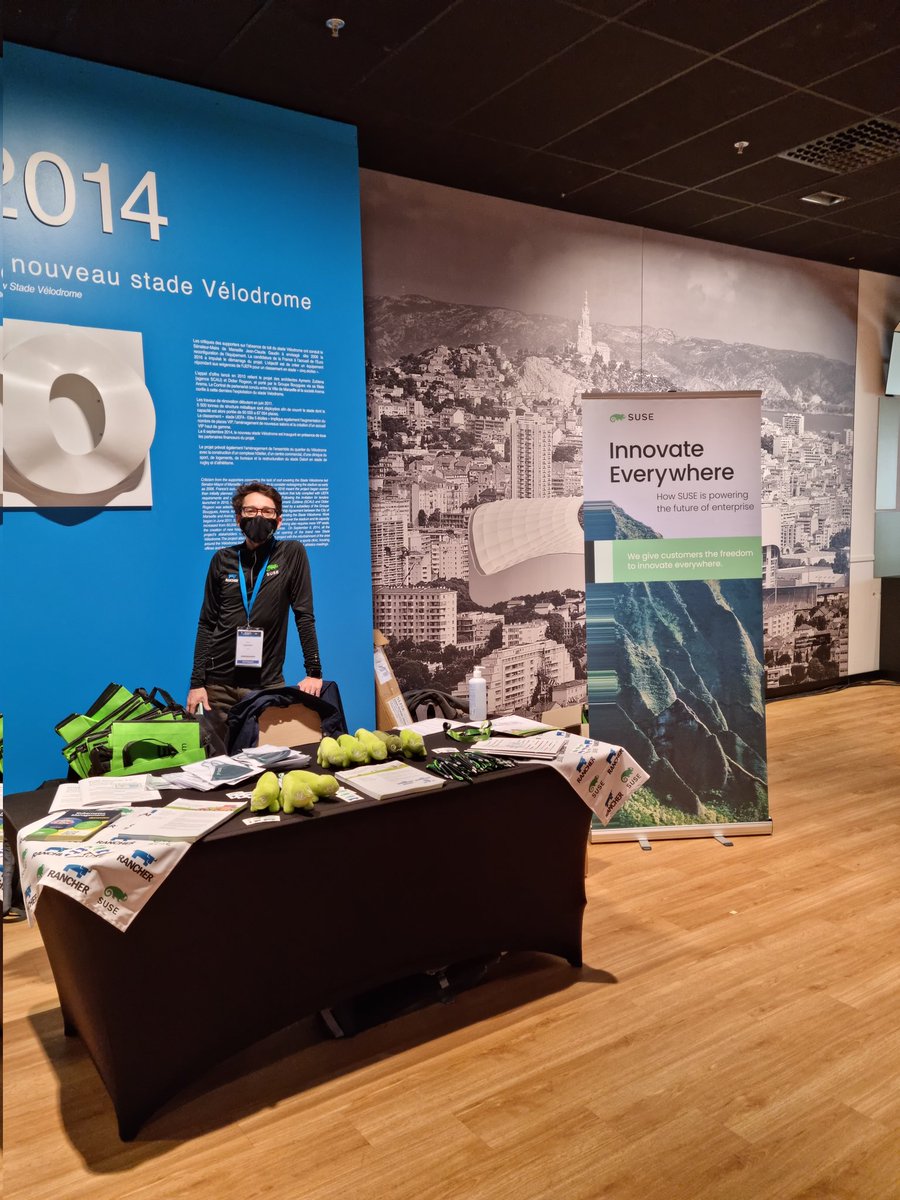 SUSE_France's tweet photo. #devopsdday à Marseille @orangevelodrome ! @SUSE_France vous attend pour parler @Rancher_Labs #Kubernetes #k3s #debops #containers ... https://t.co/HMUZtrf3Zs