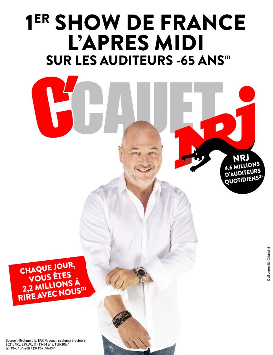 Juste envie de vous dire #MERCI chaque jour vous êtes 2,2 millions à rire avec nous ⁦<a href="/NRJhitmusiconly/">NRJ</a>⁩ 
Un pari réussi grâce à vous !! 
Merci à toute mon équipe incroyable de marathoniens ❤️❤️❤️ on fête ça à 15h?