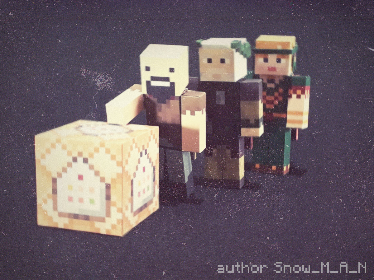 Snow_M_A_N's tweet photo. #PaperMinecraft #photoofminecraftdevelopers #minecraftdevelopers https://t.co/WXFRAbntd6