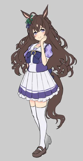 新ウマ娘、妄想らくがき
※公式発表のシルエットをトレスしています。 