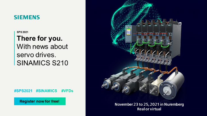 HeikeSchrey's tweet photo. News about servo drive systems. We have extended our existing #servomotor portfolio for the #SINAMICS S210 servo system. You will find more information virtual here... 👉 https://t.co/pBr5OagCie #automation
👉 https://t.co/8BhTpJJchH https://t.co/vPHfrs2NN5