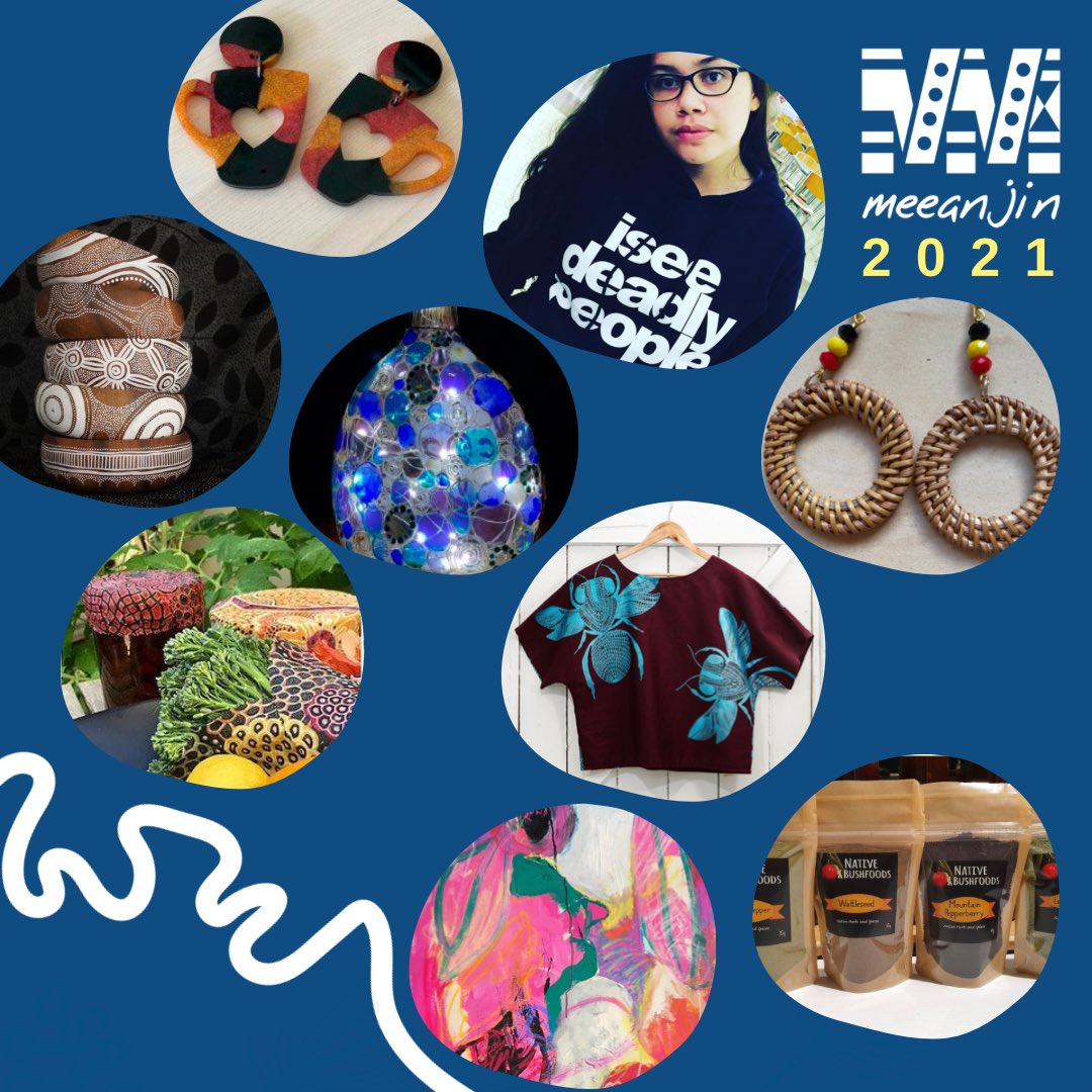 meeanjinmarkets's tweet photo. Get excited Meeanjin, the biggest Indigenous markets is on tomorrow!

35 Blak businesses
Indigenous performers
‘Celebrating Sovereignty’ panel - Chelsea Watego signing her book ‘Another Day in the colony’
Miiesha headlining

Reddacliff Place, 266 George St, Brisbane 9am - 9pm https://t.co/ez7Fx9Hdfn