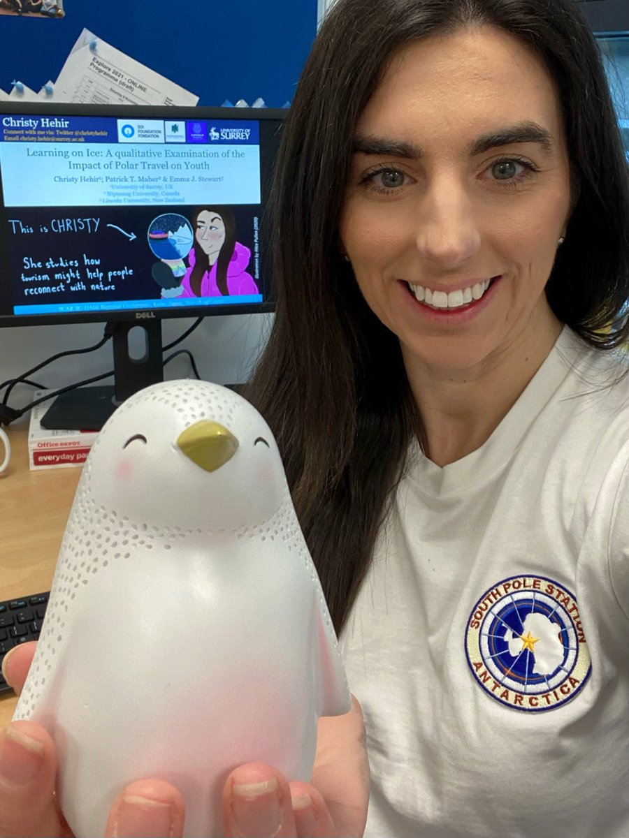 christyhehir's tweet photo. Good Morning Japan 🇯🇵 Up bright and early to present at @SCAR_Tweets conference at 0830 GMT! Excited to be previewing our latest polar tourism research findings…… 🐧 🇦🇶 🐧 🇦🇶 🐧
#SCHASSConference #Antarctica #SCHASS2021 #SCAR https://t.co/SBFbbFHHgw