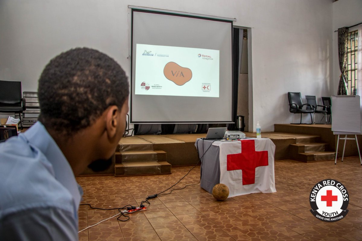grspartnership's tweet photo. Last week, @KenyaRedCross held a refresher training for #VIARoadSafety facilitators while incorporating the dissemination of the Global Plan for the Decade of Action for Road Safety.
Supported by @Fond_Michelin and @TotalEnergies_F, managed by GRSP.
#VIAprogramme #VIAcommunity https://t.co/uPnKdhyATd