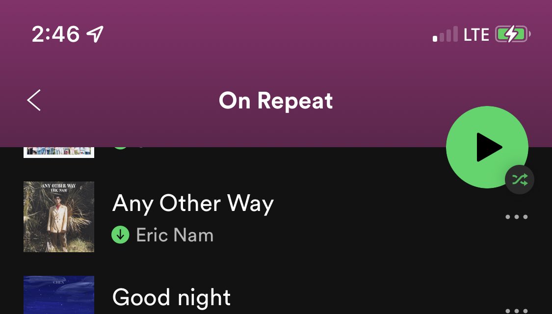 Happy birthday eric nam. you re at the top of my on repeat <3 