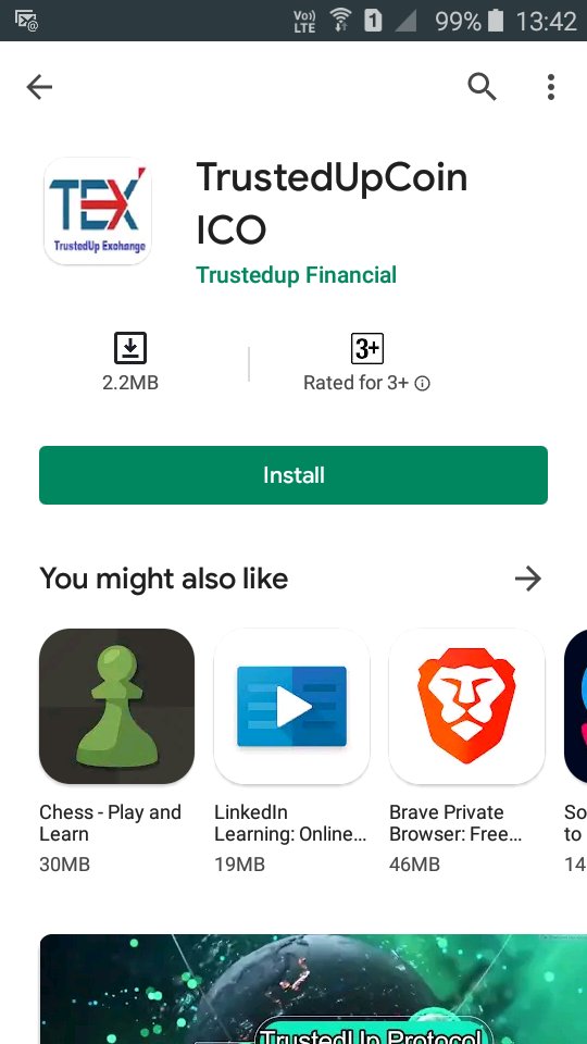 trustedup's tweet photo. TrustedUp Coin (TEX) ICO Android app download link: https://t.co/A0MCtfno9b https://t.co/O26JaEjJoj