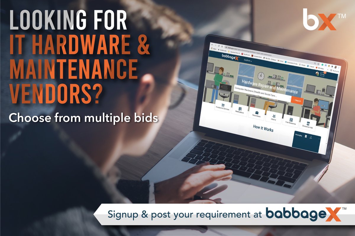 babbagex's tweet photo. Finding the right service provider is a challenging task. Post your requirements on babbageX and let the best in the industry come to you…….
Signup to explore our range of services
https://t.co/mX0Adxek3J
#babbageX #bidding #opportunities #uk #business #businessinuk #industry https://t.co/uQafjkJRqY