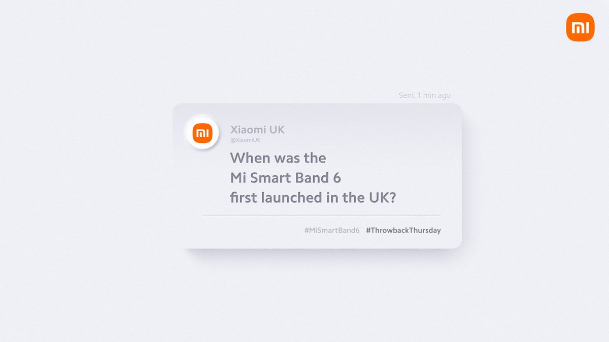 Xiaomi UK tweet media