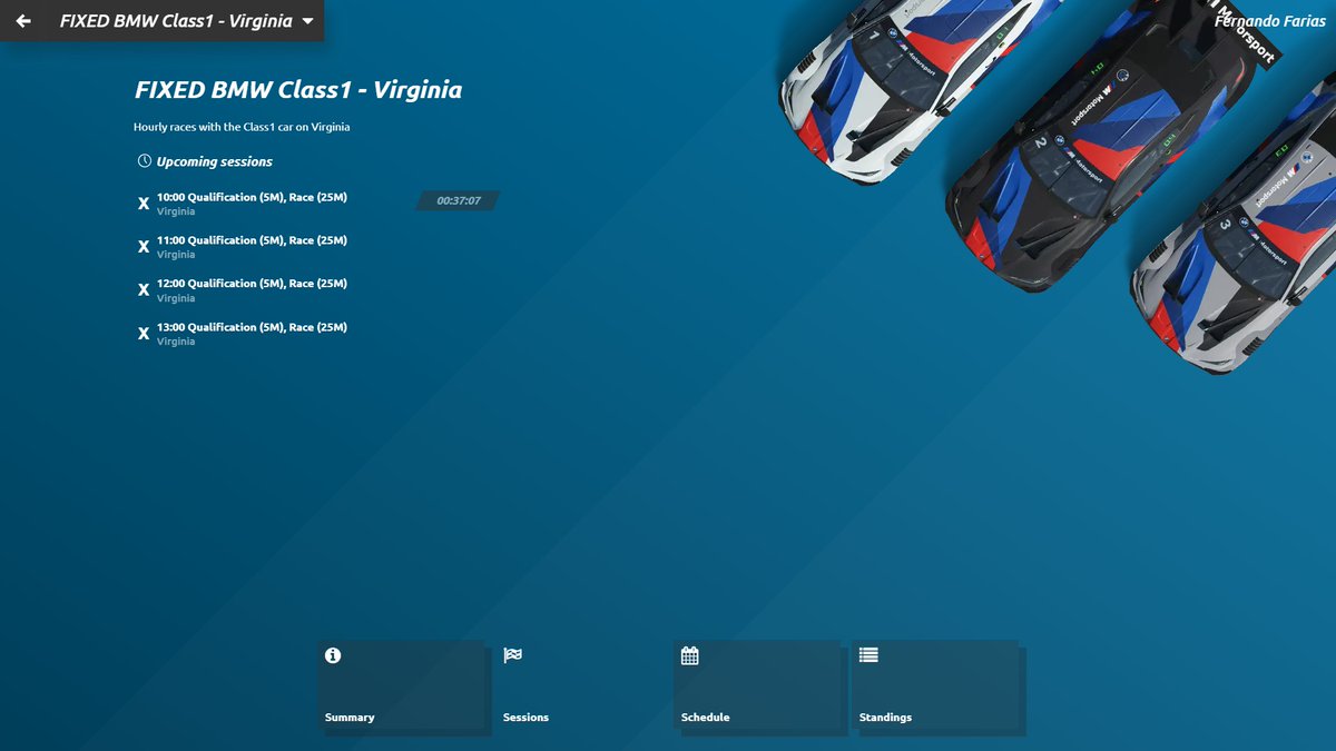 ferchanteiro's tweet photo. Nueva semana del ¿competitivo? de @rFactor2 
Los horarios vuelven a ser un lio, además de ser a horas completamente desaprovechas (descartando ya las 0:00 y las 6:00). Vamos a pensar que siguen probando cosas y no están dando palos de ciego, que es lo que creo... https://t.co/cBOGacpLg5