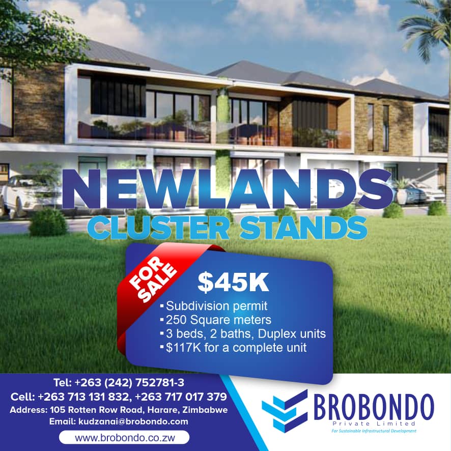 brobondoC's tweet photo. Limited stands offer in Newlands, you should consider becoming a part of it. Get your stand today and build your dream home.

Contact our team today!

#Construction #Development #properties #equipment #zimproperties #standsforsale https://t.co/b0unGL3h4R