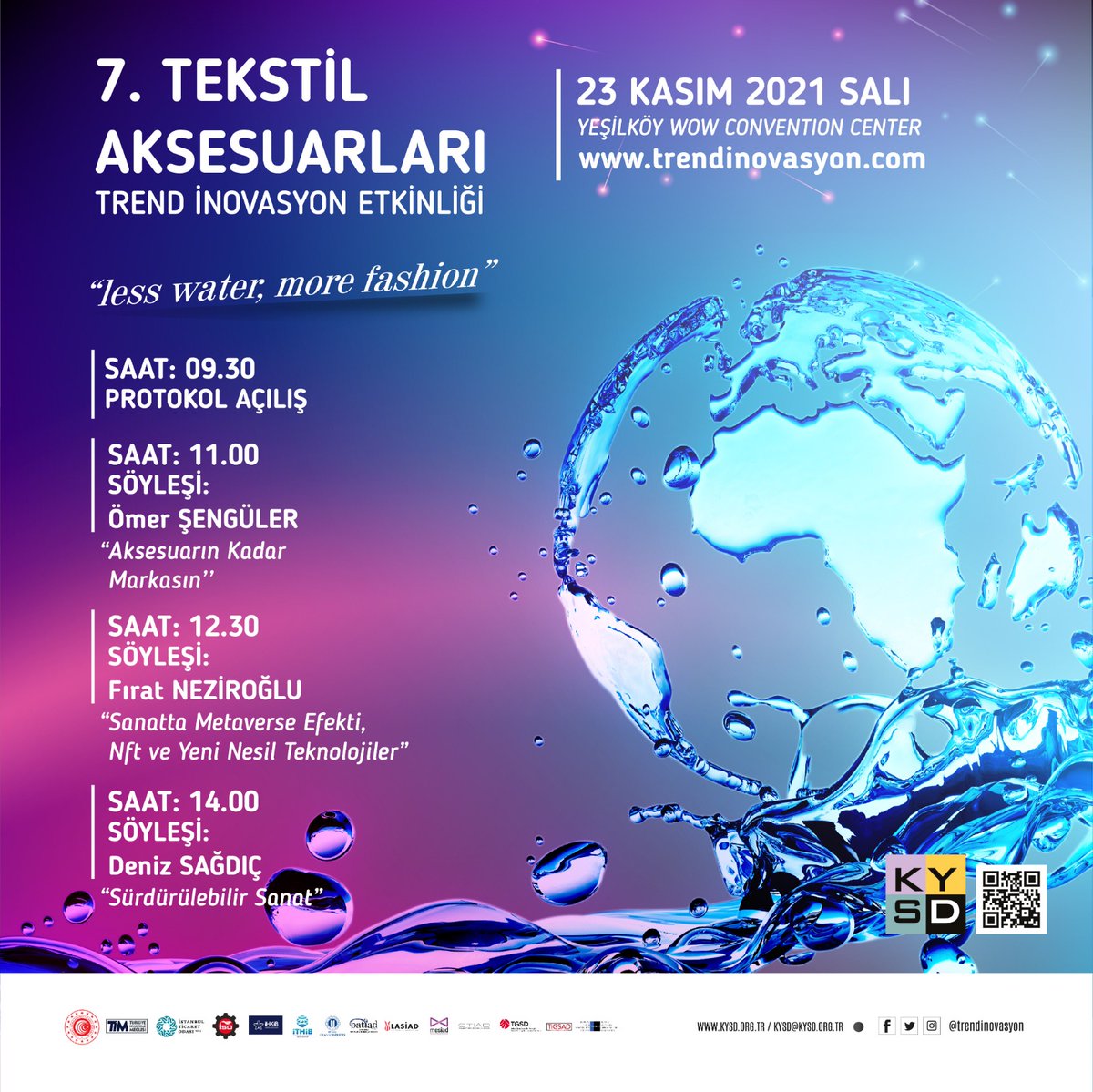 7. Tekstil Aksesuarları Trend İnovasyon Etkinliği'nin düzenlediği fuarda 23-24 Kasım 2021 tarihleri arasında WOW Convention Center'da görüşmek için trendinovasyon.com sitesinden kayıt olmayı unutmayın. 🍀
.
.
.

#trendinovasyon #tekstikaksesuarları #tekstil #kysd