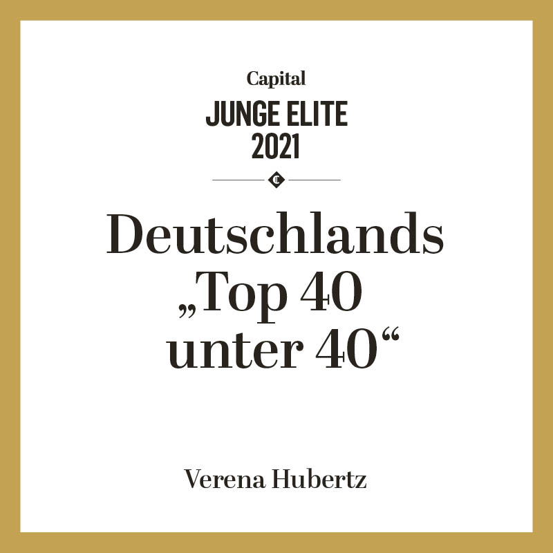 verenahubertz's tweet photo. Top 40 unter 40 🚀 - vielen Dank an @capitalMagazin für die Auszeichnung! #top40 https://t.co/DL9WSOXhYM