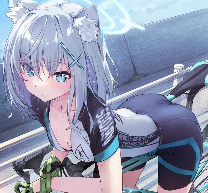 シロコ(ライディング)
 #ブルアカ  #絵葉の自由帳 