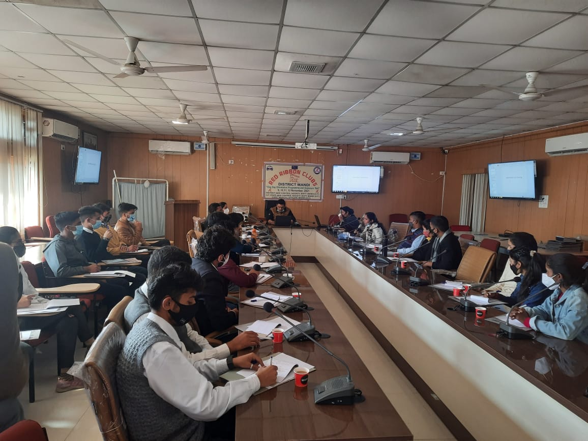 hpsacs's tweet photo. 8th & 9th Training of Red Ribbon Clubs' Nodal Officers and Peer Students in District Mandi on 11th & 12th November 2021 at Mandi
#RRC
#JoinRRC
#JoinRedRibbonClub
#Youth
#YouthHIVAwareness
#Dail1097
#KnowHIV
#KnowAIDS
#NACOAIDSAPP
NACO AIDS APP - Download today https://t.co/z6aTPZt8GU