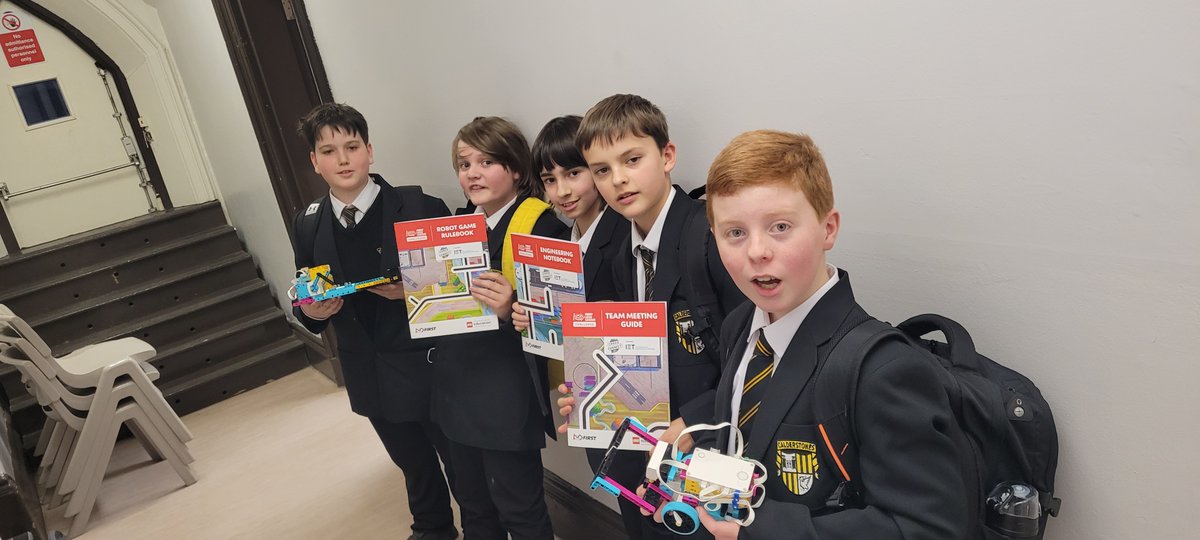 Meet design team for the KS3 Lego Challenge