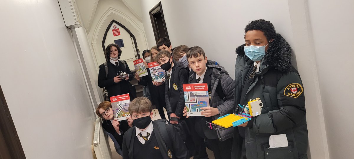 Meet coding team for the KS3 Lego Challenge