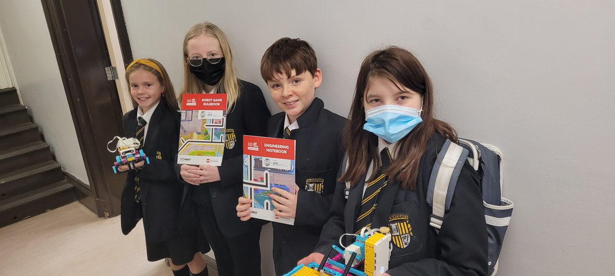 Meet building team for the KS3 Lego Challenge