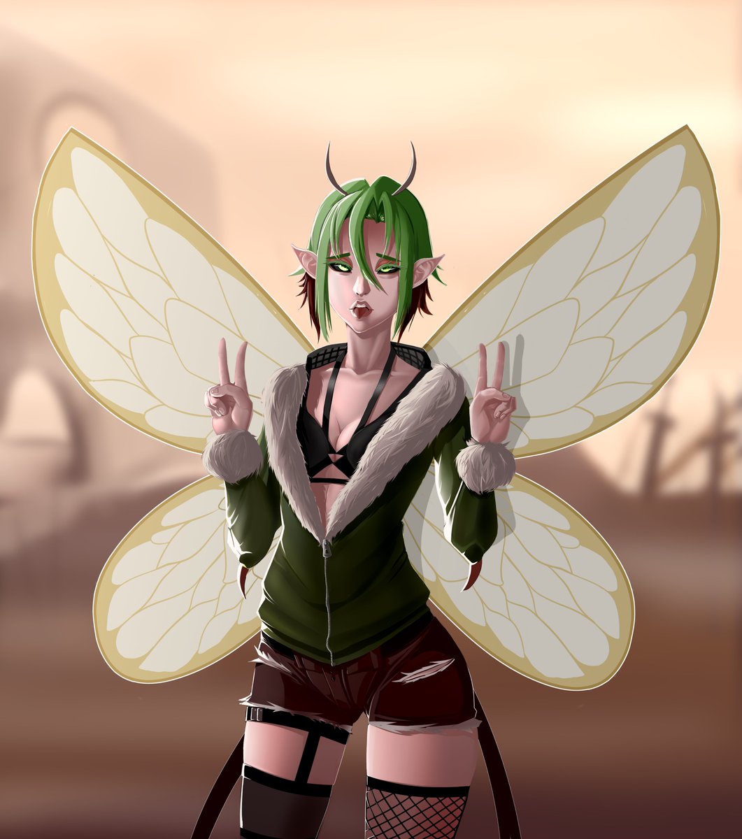 LazycatfishA's tweet photo. Ych for Bass27Forte
#butterfly #AnimeArt https://t.co/J85FVDsoRq