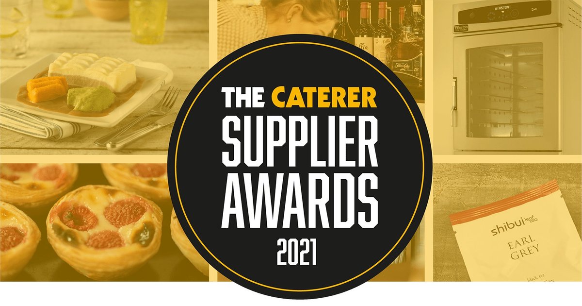 Caterertweets's tweet photo. The Caterer's Supplier Awards 2021 shortlist revealed https://t.co/sn2aoroFxf https://t.co/NbSr2paJyN