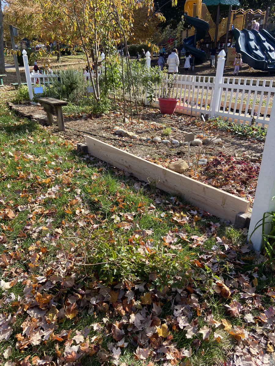 ACPSGardens's tweet photo. @BarrettElem Hopefully these borders will help keep weeds out of the garden! Castle Bricks are a quick easy option for starting a raised garden bed. https://t.co/LePi4mWJBH