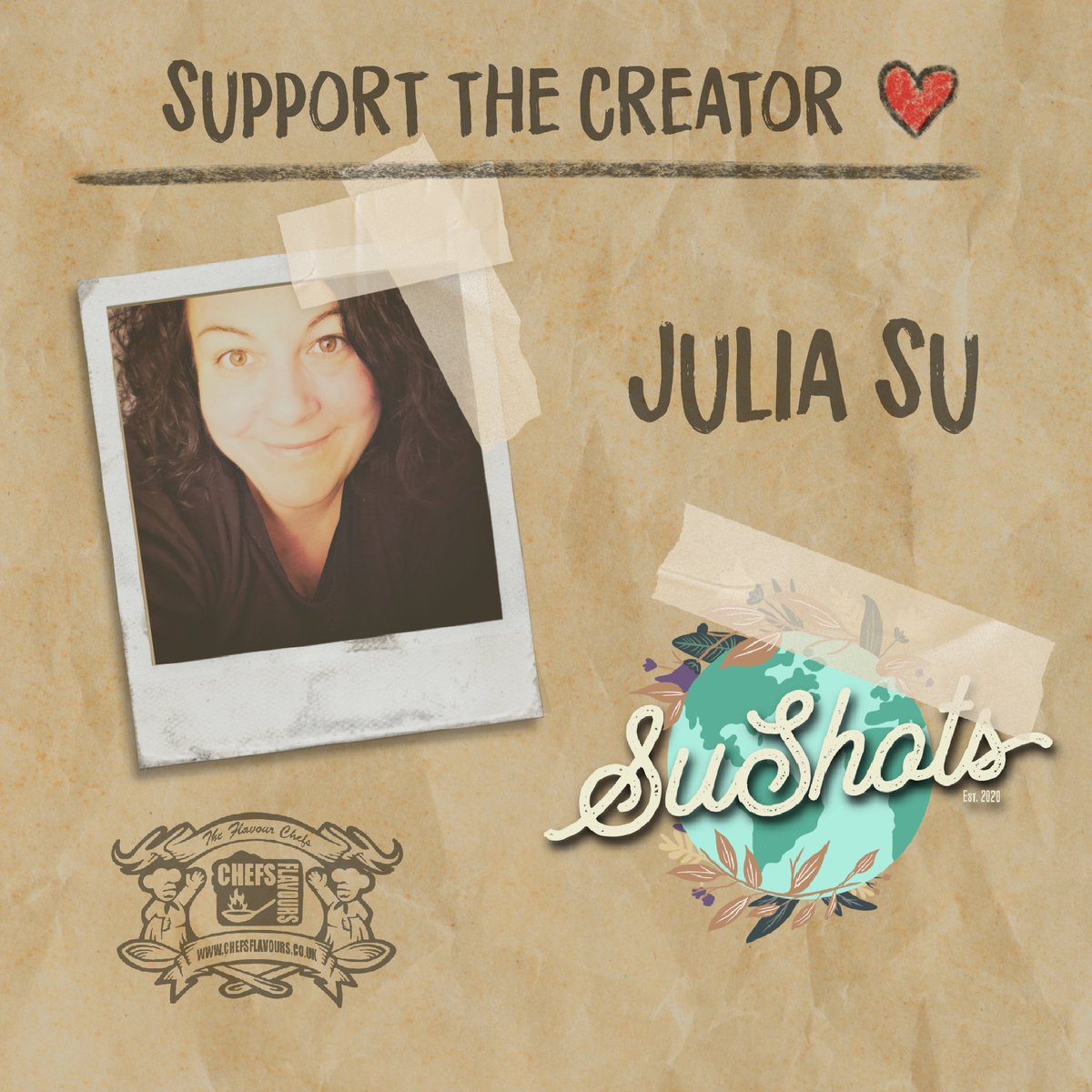Support the Creator: Julia Su!

chefsflavours.co.uk/collections/su…

‘CREATORLOVE10’ gives you 10% off this November. 

#chefsflavours  #sushots  #diyeliquid  #vape  #vapeadores  #vapejuice  #vapesale  #vapelife