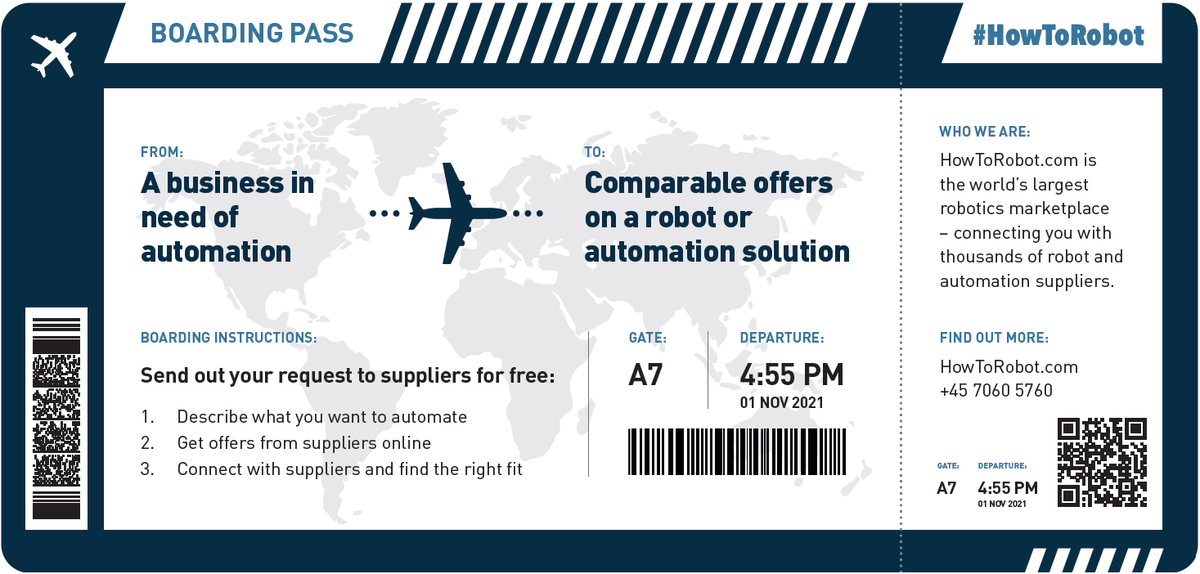 How2Robot's tweet image. Destination: Automation! 🦾

Are you ready to take the flight? ✈️

#HowToRobot #automation #robotics
