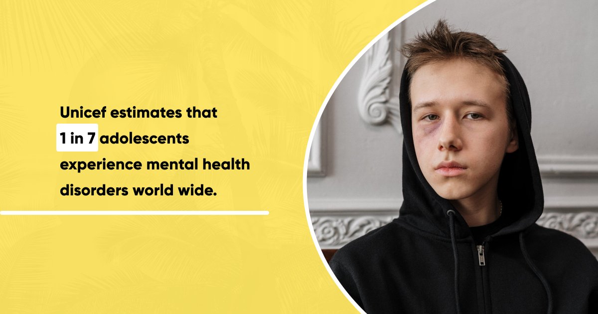 Adolescence is formative. It’s critical, yet it’s hard. <a href="/Unicef/">UNICEF</a> estimates that 1 in 7 teens or 166 million adolescents suffer from some sort of mental health issues.

If you are a teacher, join Clanbeat and together we can make an impact!

#wellbeing #learning #teachers