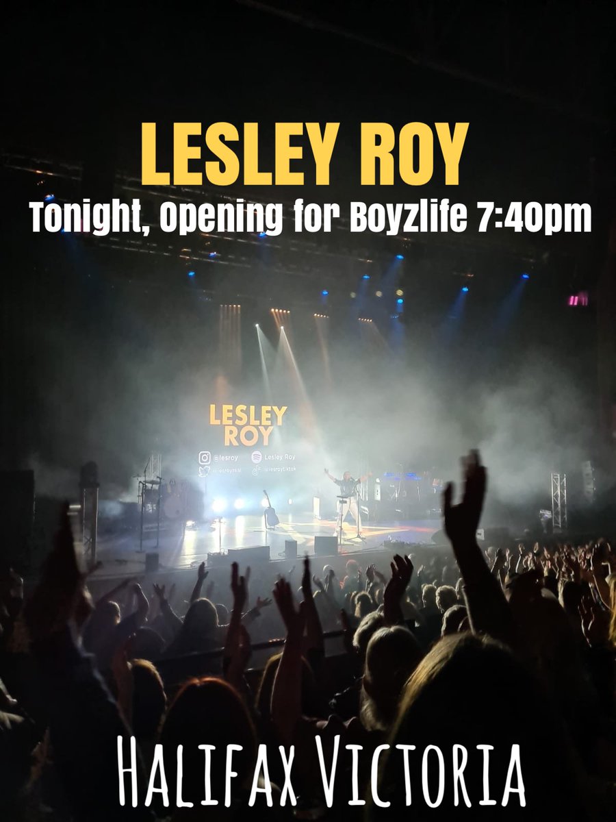 Tonight I will be opening for <a href="/boyzlifeOFCL/">BOYZLIFE</a> in Halifax can’t wait to see your lovely faces!!! 
boyzlife.co
