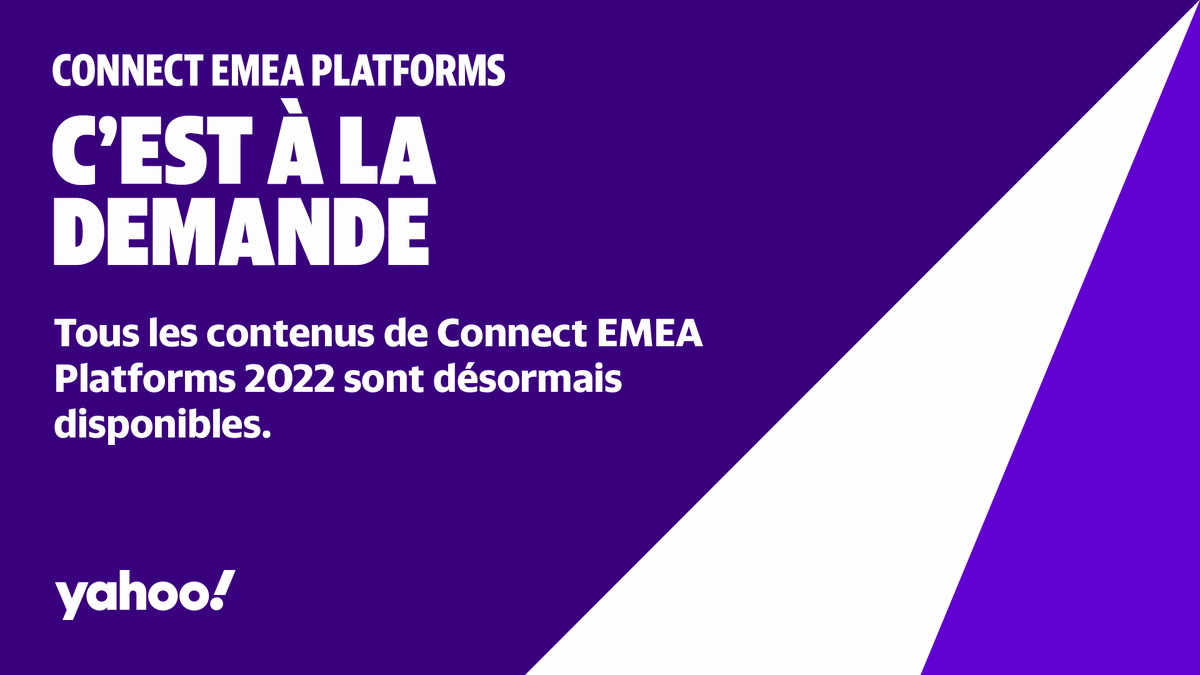 Découvrez ce qui se profile à l'horizon du marché programmatique et écoutez les experts partager leur vision de l’année à venir. Toutes les sessions sont disponibles en replay, ici bit.ly/3Hrn4Sg