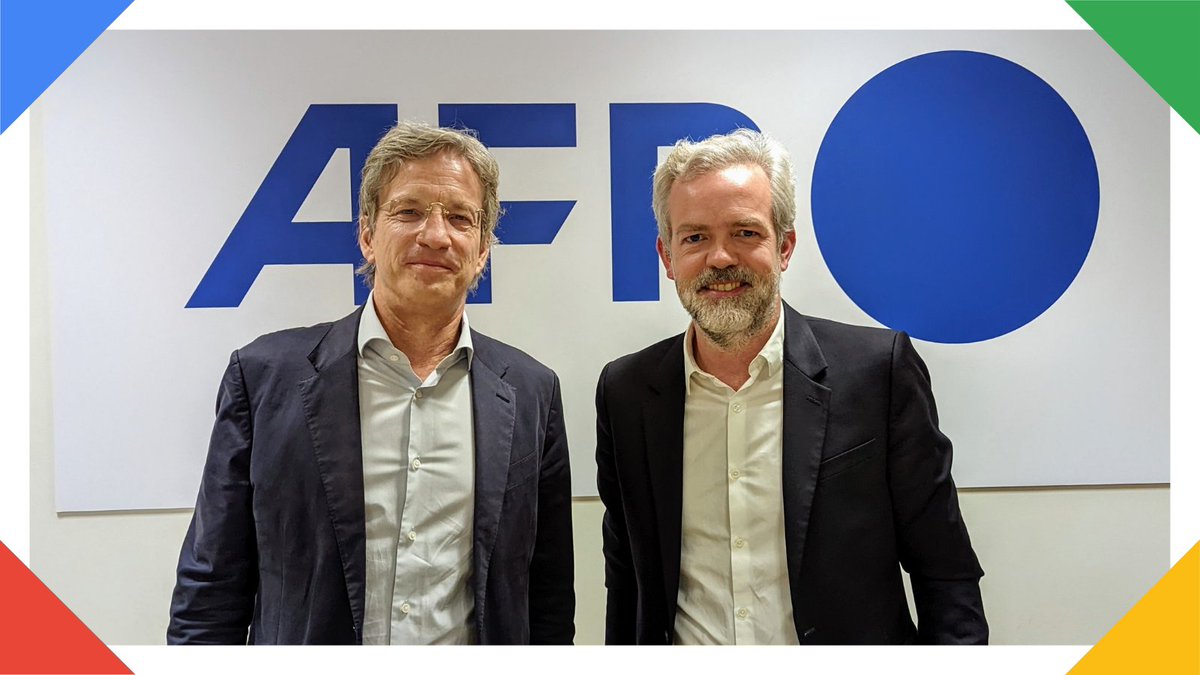 📢Google et l'<a href="/afpfr/">Agence France-Presse</a> annoncent la signature d'un accord portant sur la rémunération des #DroitsVoisins au titre de la loi🇫🇷.
 
➡️Une étape majeure, après plusieurs mois de négociations constructives, dans le cadre déterminé par l’Autorité de la concurrence (<a href="/Adlc_/">Autorité de la Concurrence</a>).

#AFP #presse